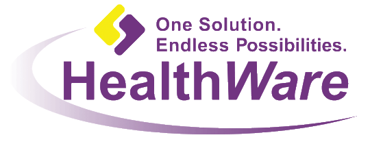 Healthware Logo; One Solution, Endless Possibilities